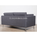 Makabagong istilong Minimalist na Fabric Park Double Sofa